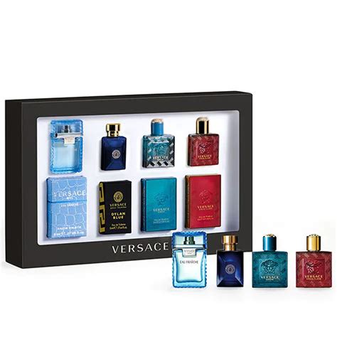 versace parfum set mini herren|versace mini perfume set boots.